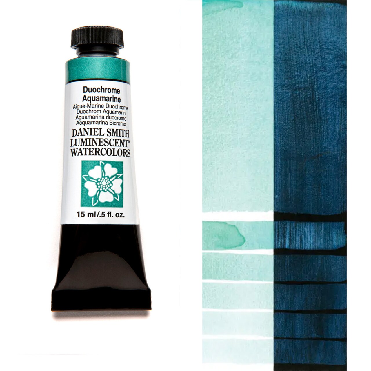 Daniel Smith Extra Fine Watercolors - Duochrome Aquamarine, 5 ml Tube